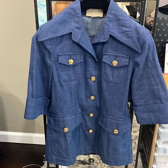 Brand new Gucci denim jacket - Picture 2 of 13